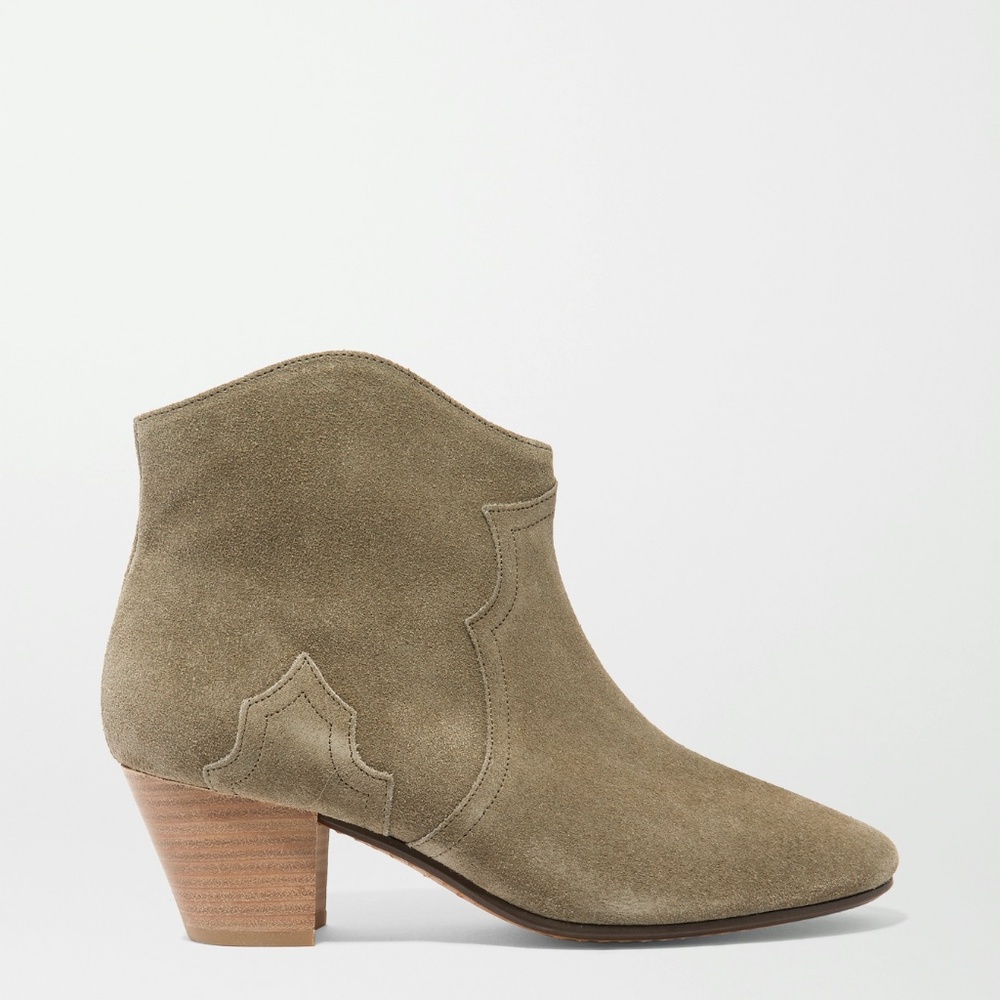 Isabel Marant Dicker Suede Boots , sz  Fr 38 , US7